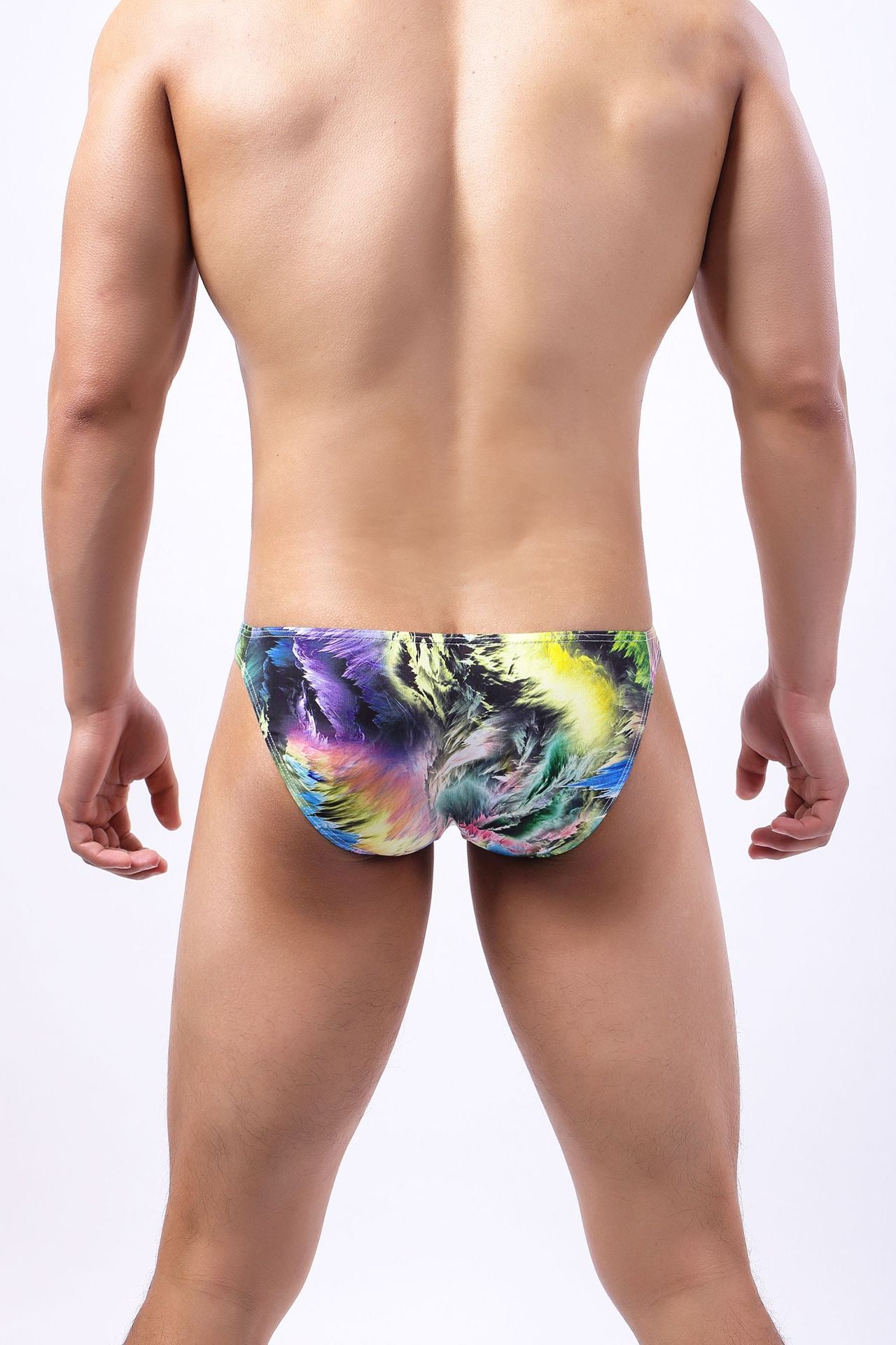 New Colorful Printed Briefs, Sexy And Comfortable Men's Underwear ( please add wechat : Forcopybest    )